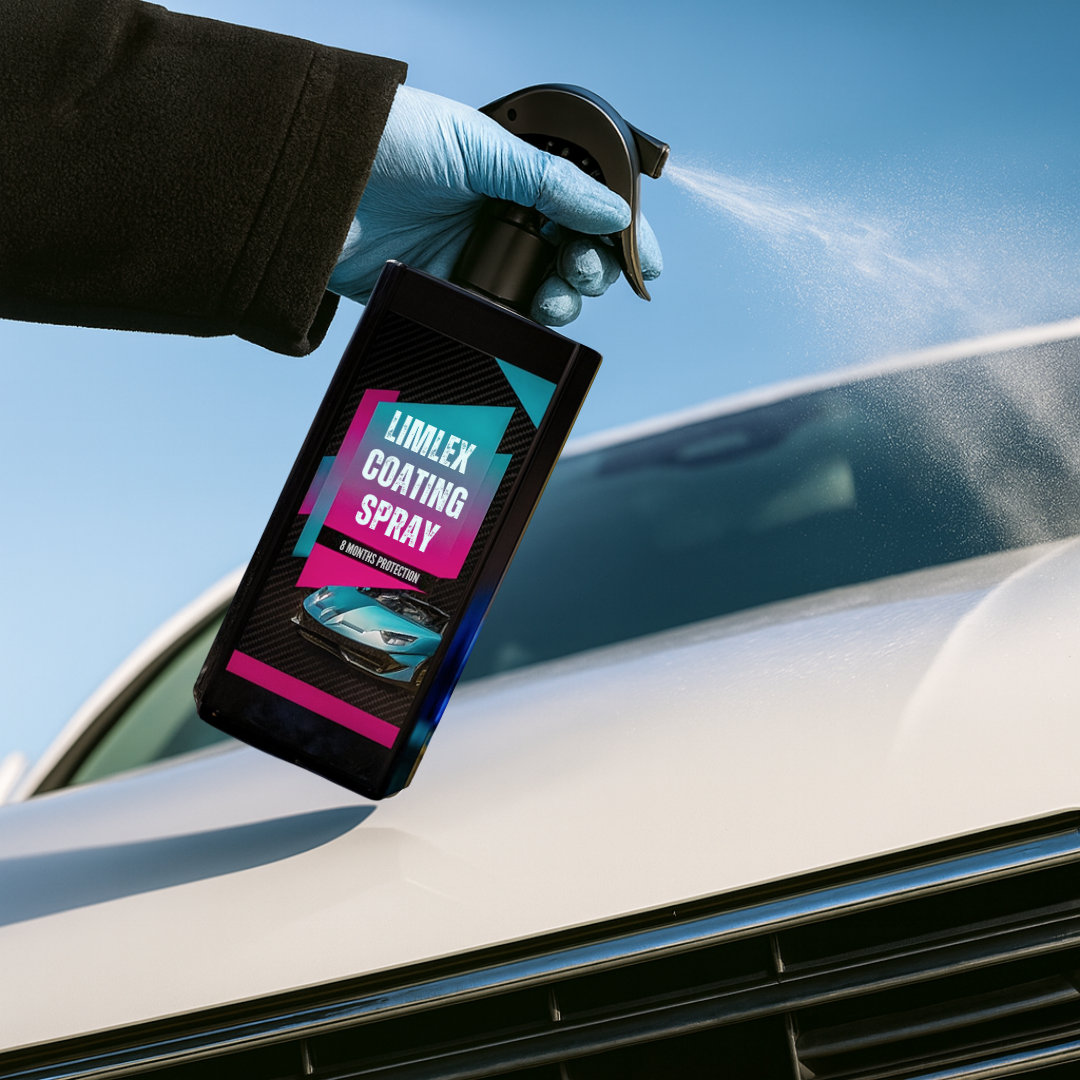 Limlex coating spray™ | Keep your vehicle spotless and glossy