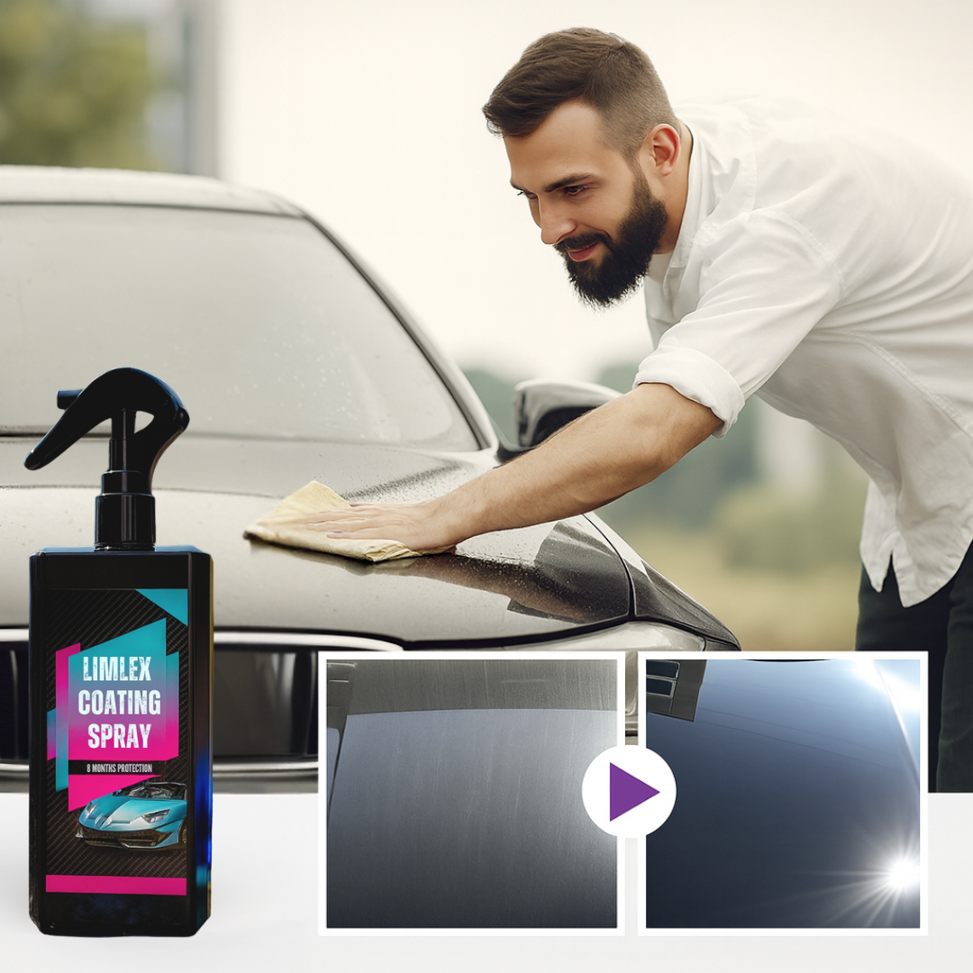Limlex coating spray™ | Keep your vehicle spotless and glossy