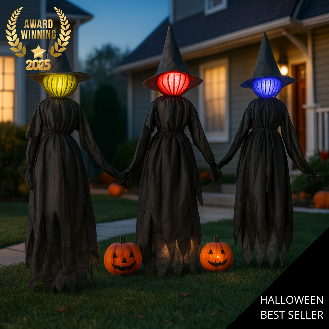 Screaming Sisters™ | Create a Haunted Yard Scene Instantly